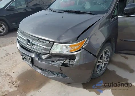 2011 Honda Odyssey Ex-L from USA, damaged, VIN 5FNRL5H6XBB025139